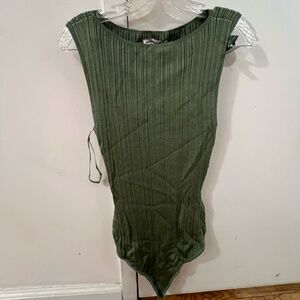 Abercrombie & Fitch Green Bodysuit